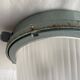 Large porthole wall light Holophane CE 200 glass and cast iron