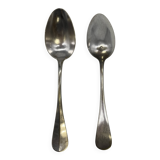 Set of 2 soup spoons and 2 lunch forks.