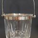 Vintage crystal ice bucket from Arc.