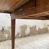 19th century oak farmhouse table 270cm with extensions