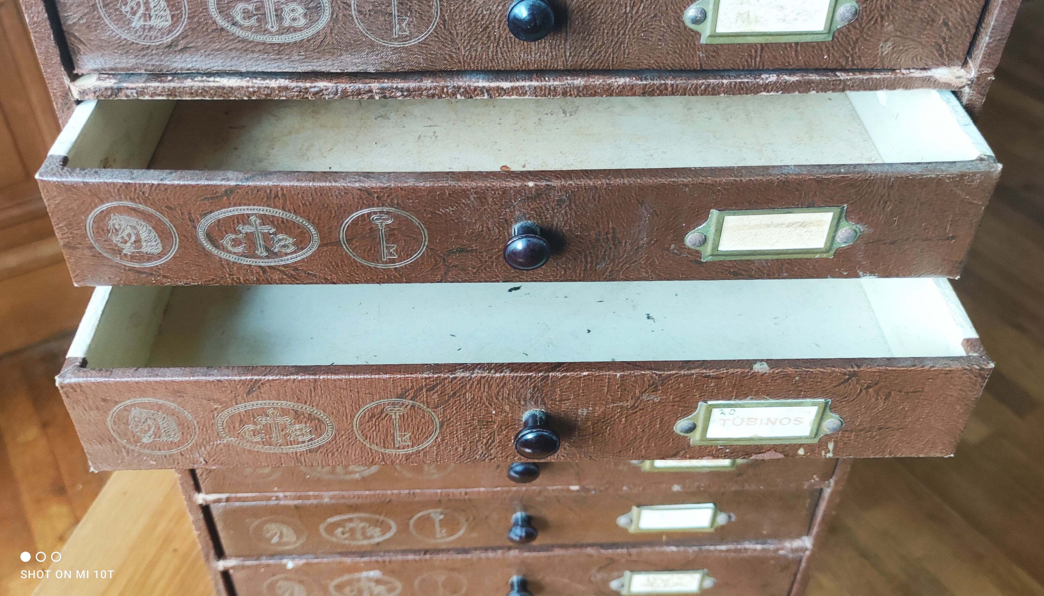 Old haberdashery furniture Thiriez & Cartier Bresson