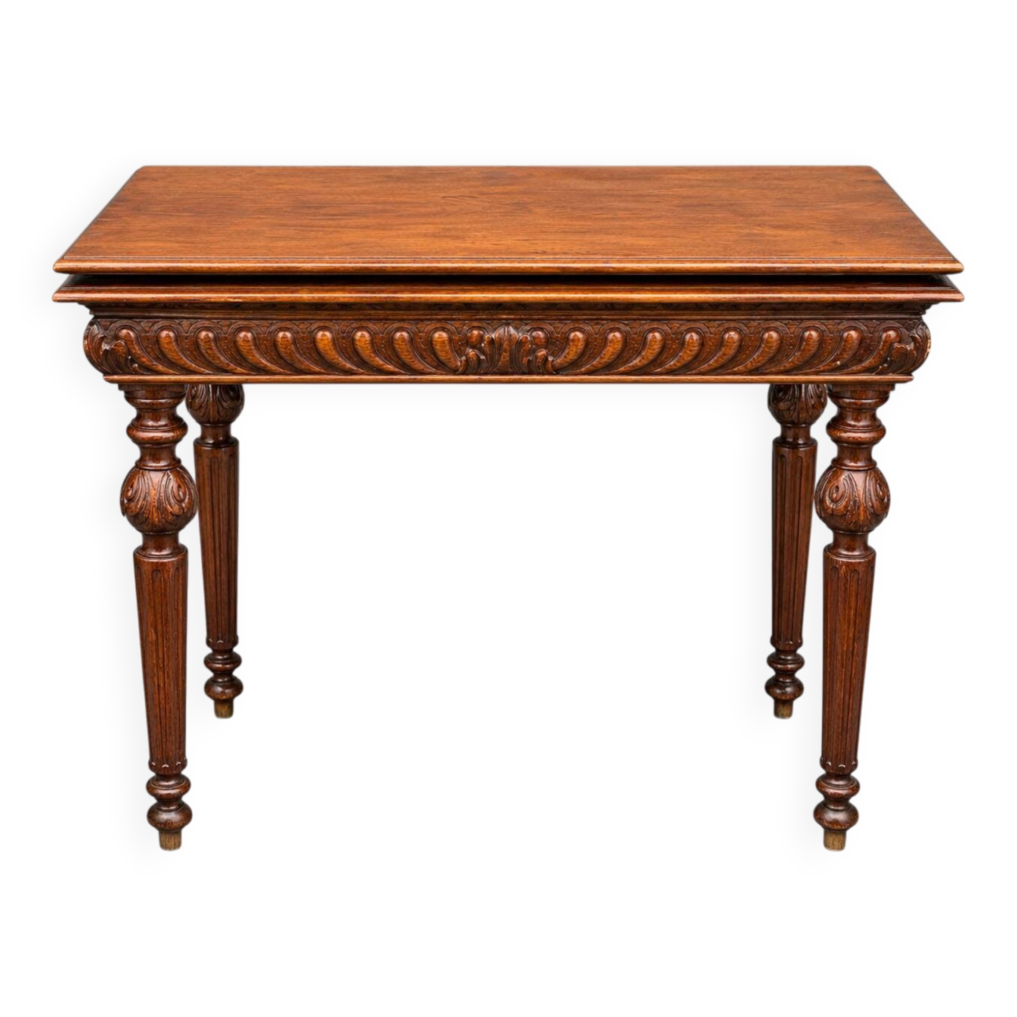 Table in Henri II style game console.