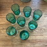 Vintage digestif glasses