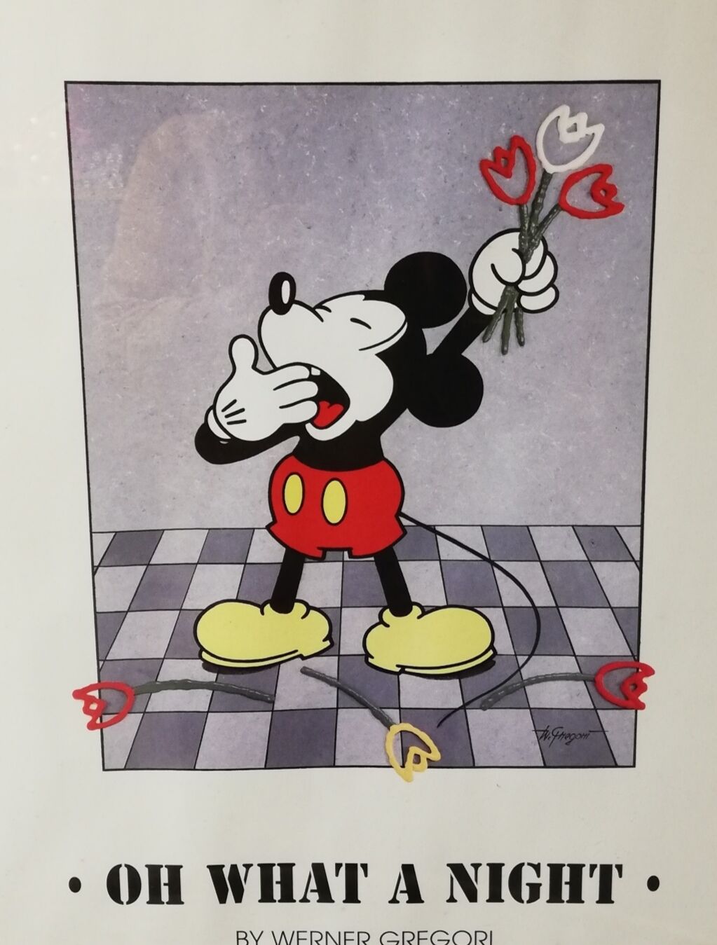 Mickey lithograph