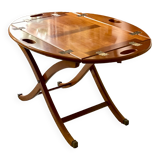 Boat table Butler in beech wood