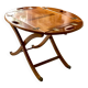 Boat table Butler in beech wood