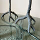 Chandeliers design aluminium années 70