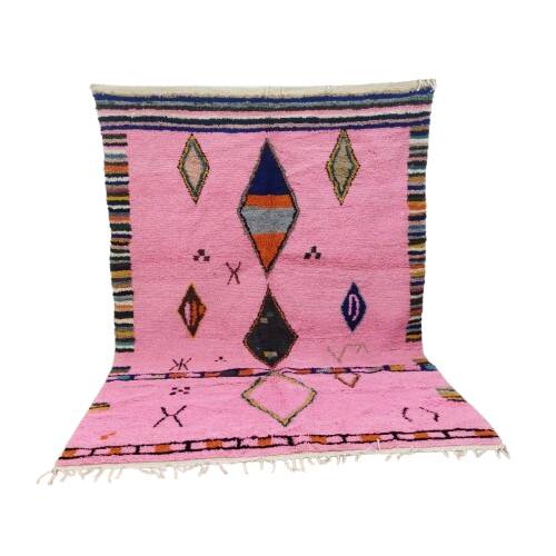 Azilal Berber rug in handmade wool 300 X 200 CM