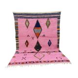 Azilal Berber rug in handmade wool 300 X 200 CM