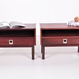 Danish rosewood bedside tables, 1960s