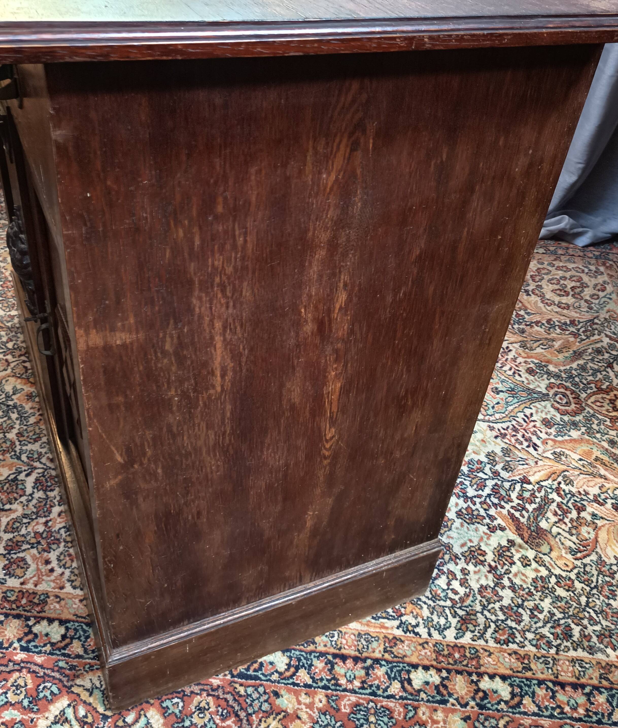 Art Deco oak sideboard