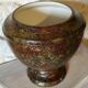 Important vase ceramic has marble effect "chaumette"