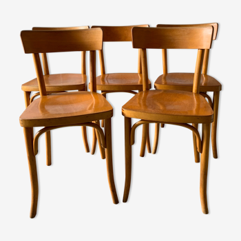 Série de 5 chaises Thonet