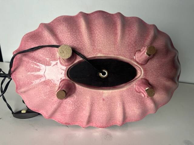 Vintage ceramic lamp base