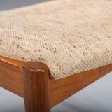 Chaise moderne en teck modèle 42 du milieu du siècle par Kai Kristiansen pour Schou Andersen, années 1960