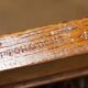 Victorian Antique Bacon Bench in Carved Walnut by Hampton & Sons