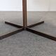 Contemporary round side table or end table.