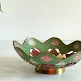 Vintage solid brass pocket tray