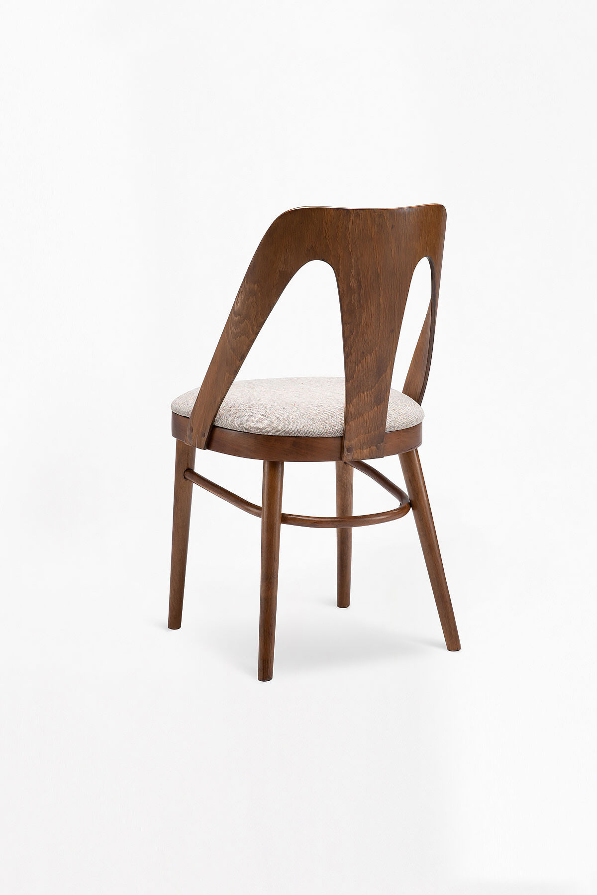 Set of 4 A-1411 FAMEG chairs from the 1950s.
