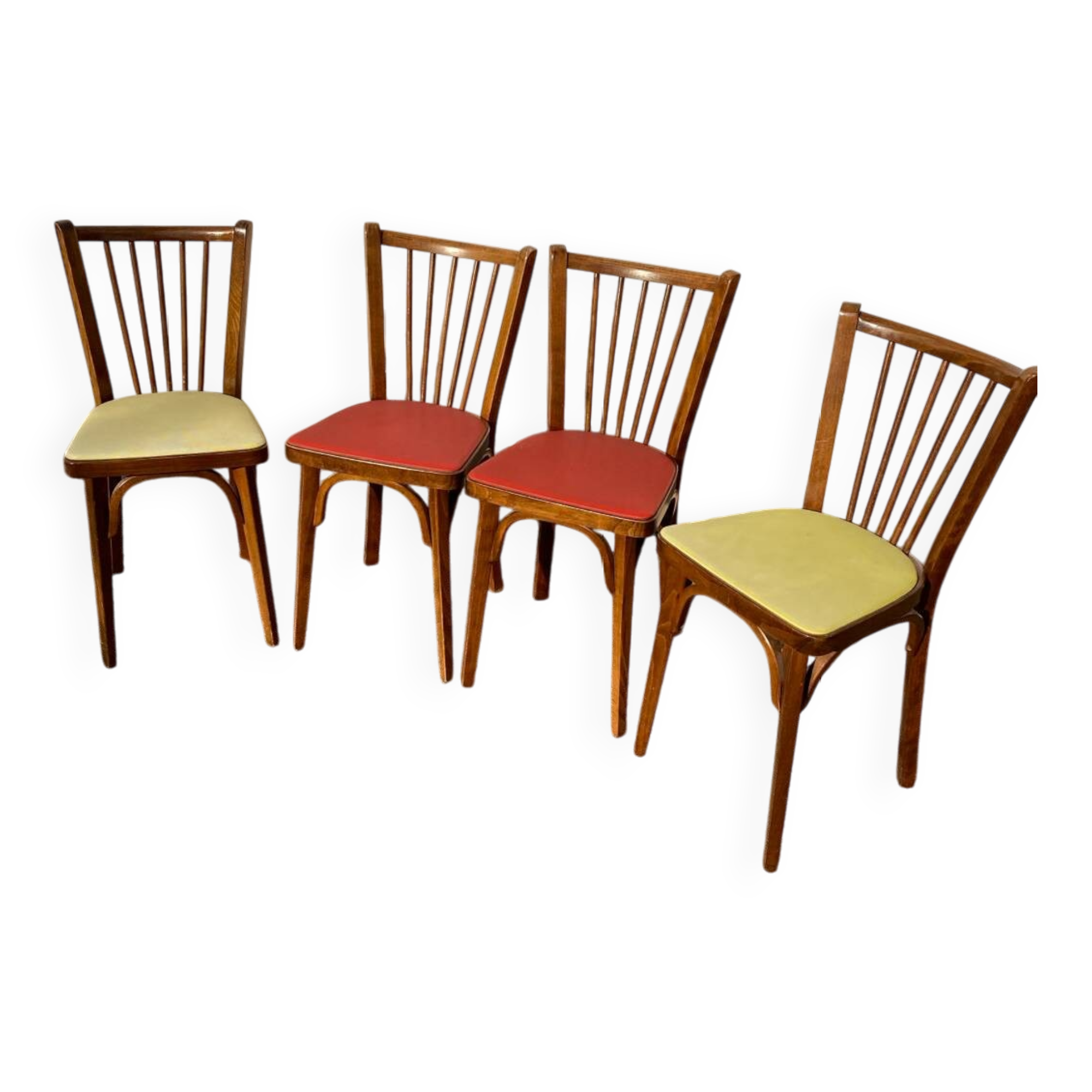 Set de 4 chaises baumann bistrot 153