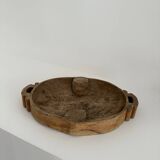 Coupe en bois ancienne art populaire