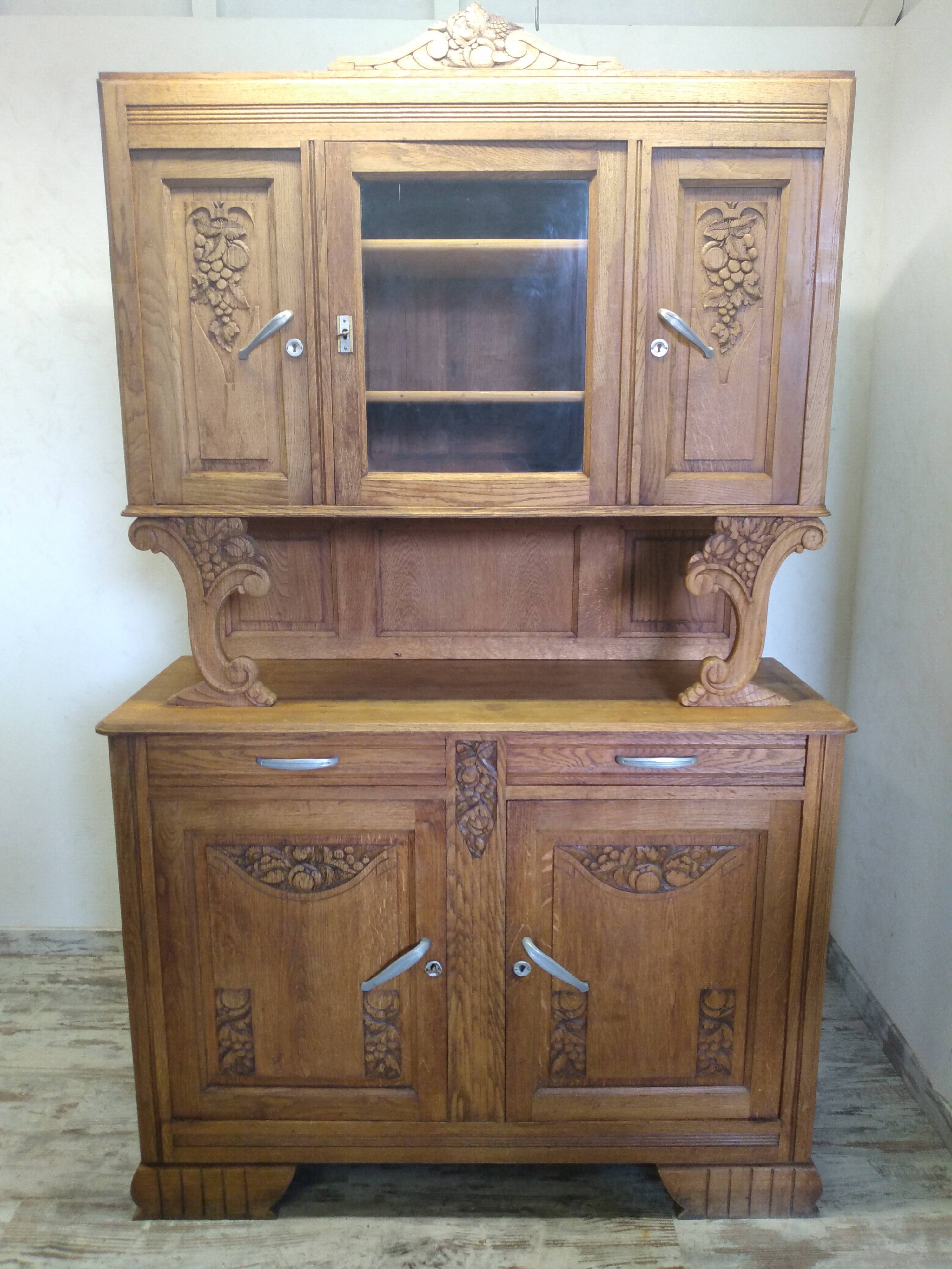 Buffet vaisselier art deco