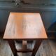 Tabouret en pin