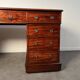 Bureau à caissons - acajou époque victorienne pedestal desk Angleterre XIXe
