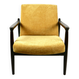 Fauteuil jaune GFM-64 attribué à Edmund Homa, 1970