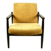 Fauteuil jaune GFM-64 attribué à Edmund Homa, 1970