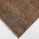Tapis persan de couloir vintage rouge et marron