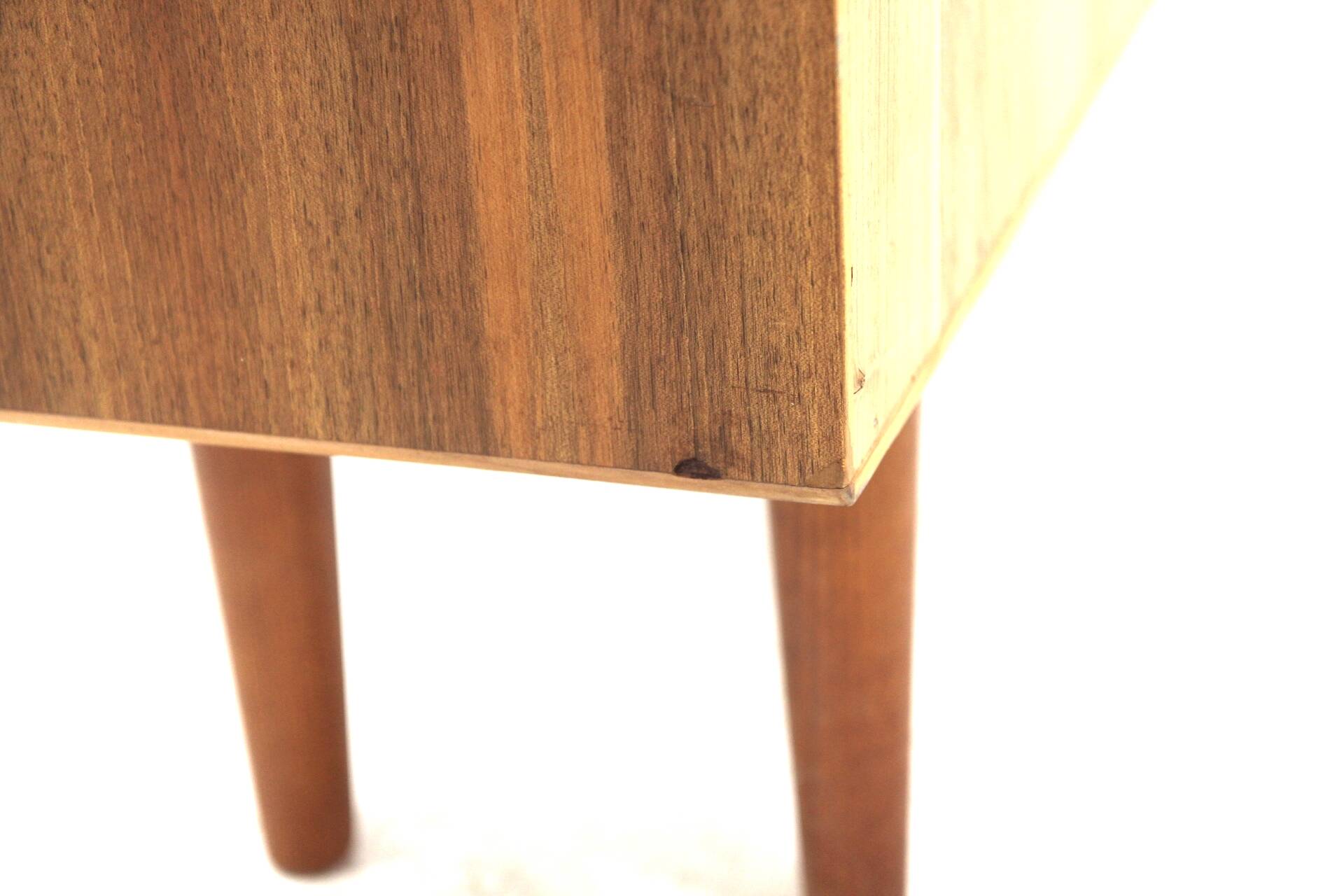 Scandinavian walnut bookcase "Facett", Bertil Fridhagen, Bodafors, Sweden, 1960