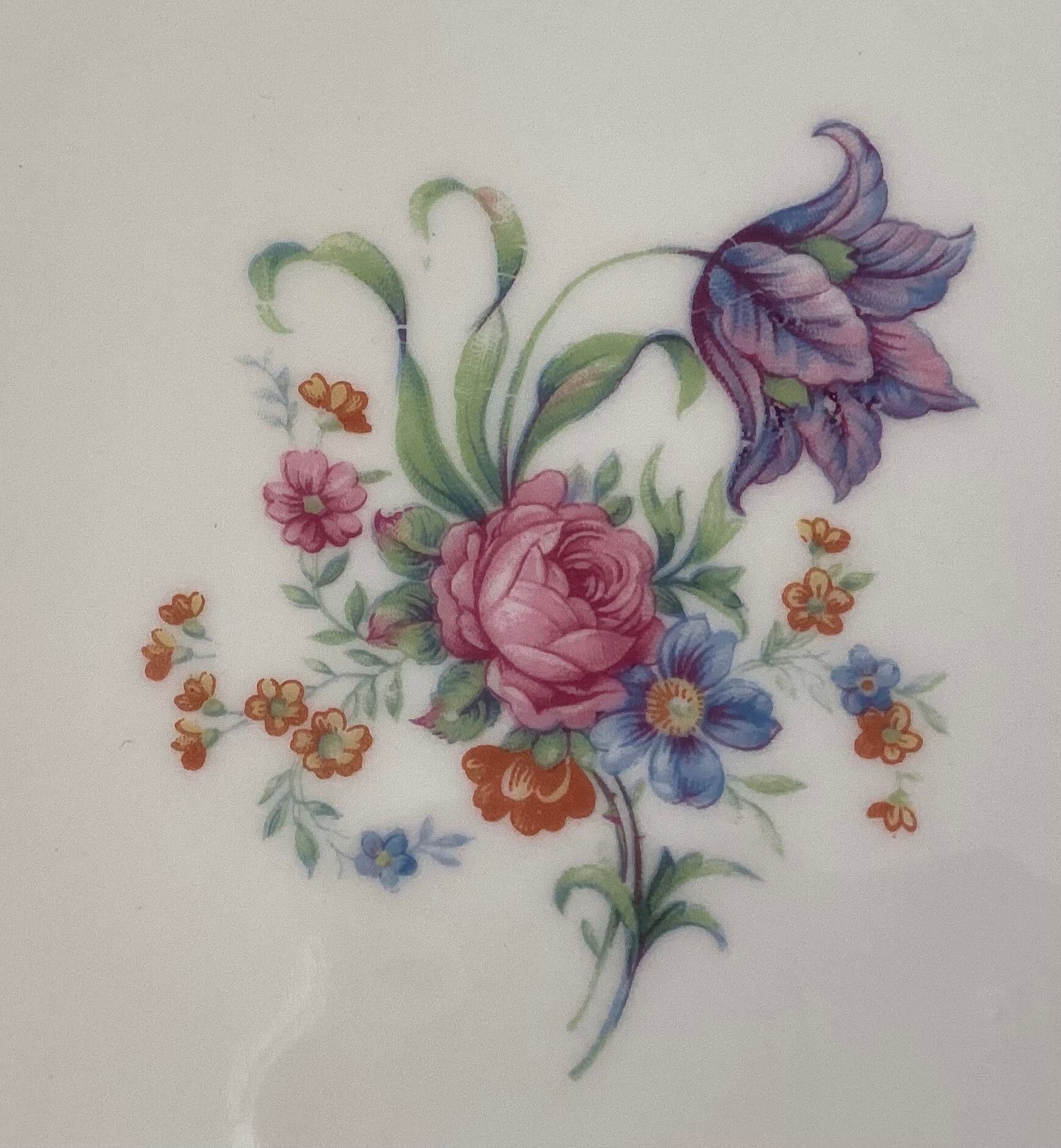 Old Limoges porcelain compote