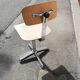 Chaise de bureau réglable pied chrome