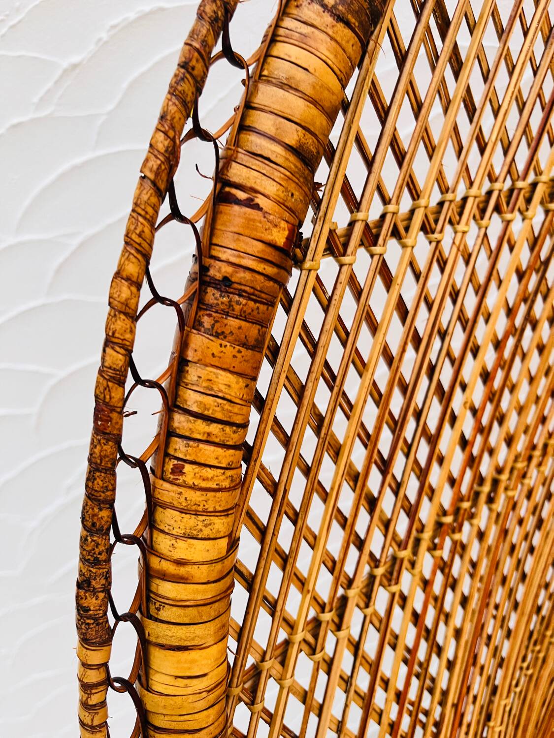 Emmanuelle rattan armchair