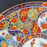Set of 5 large Taous porcelain plates, Morocco, vintage