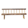 Large vintage wooden bench, old wooden bench, handcrafted bench, brutalist, entrance hall