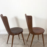 Pair of Baumann “Dove” chairs
