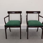 Chaises à manger danoise du milieu du siècle de Poul Jeppesens Møbelfabrik années 1960