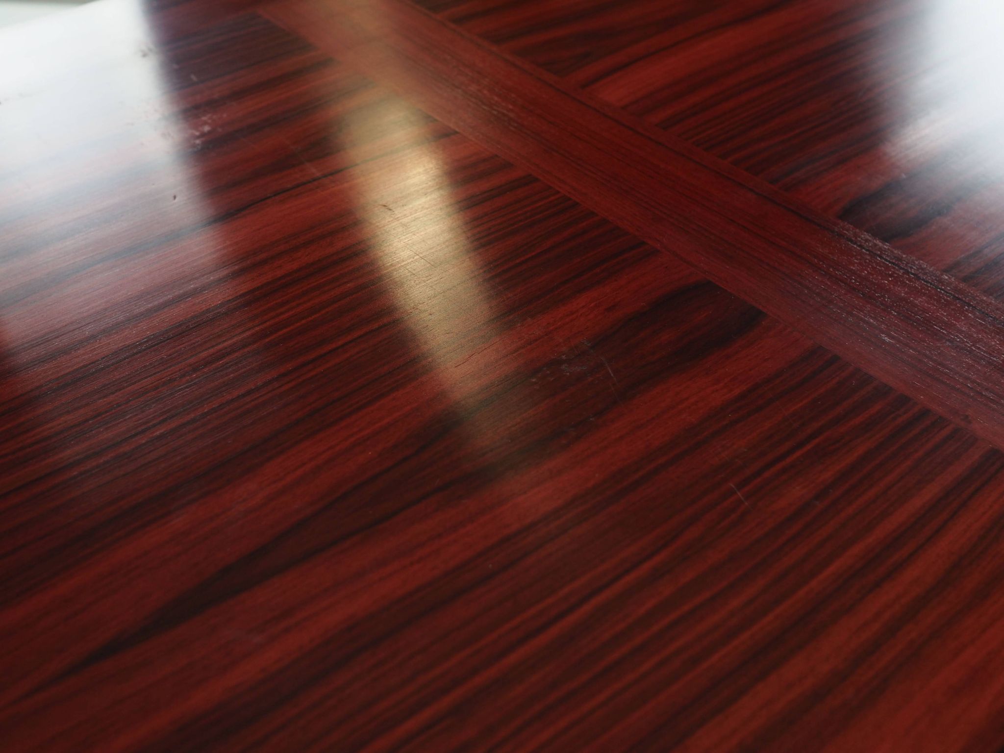 Table en palissandre, design danois, années 1970, fabricant : Skovby