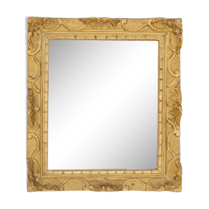 Miroir cadre en bois