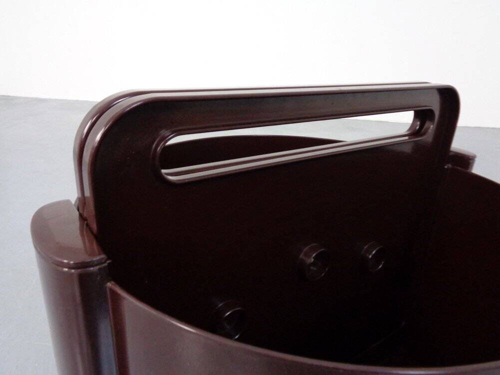Rollable Bar Cart by Livia Castelli for Kastilia, Spain, 1970s