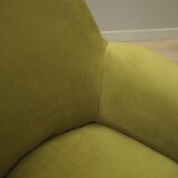 Green armchair, Danish design, 1970s, production: Denmark
