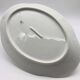 Oval serving dish in Limoges porcelain, Chastagner