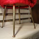 Pelfran-minded red Moumoute armchair