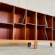 Danish retro bookcases by Christian Hvidt & Orla Mølgaard for Søborg Møbelfabrik
