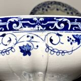 4 old Moustiers plates