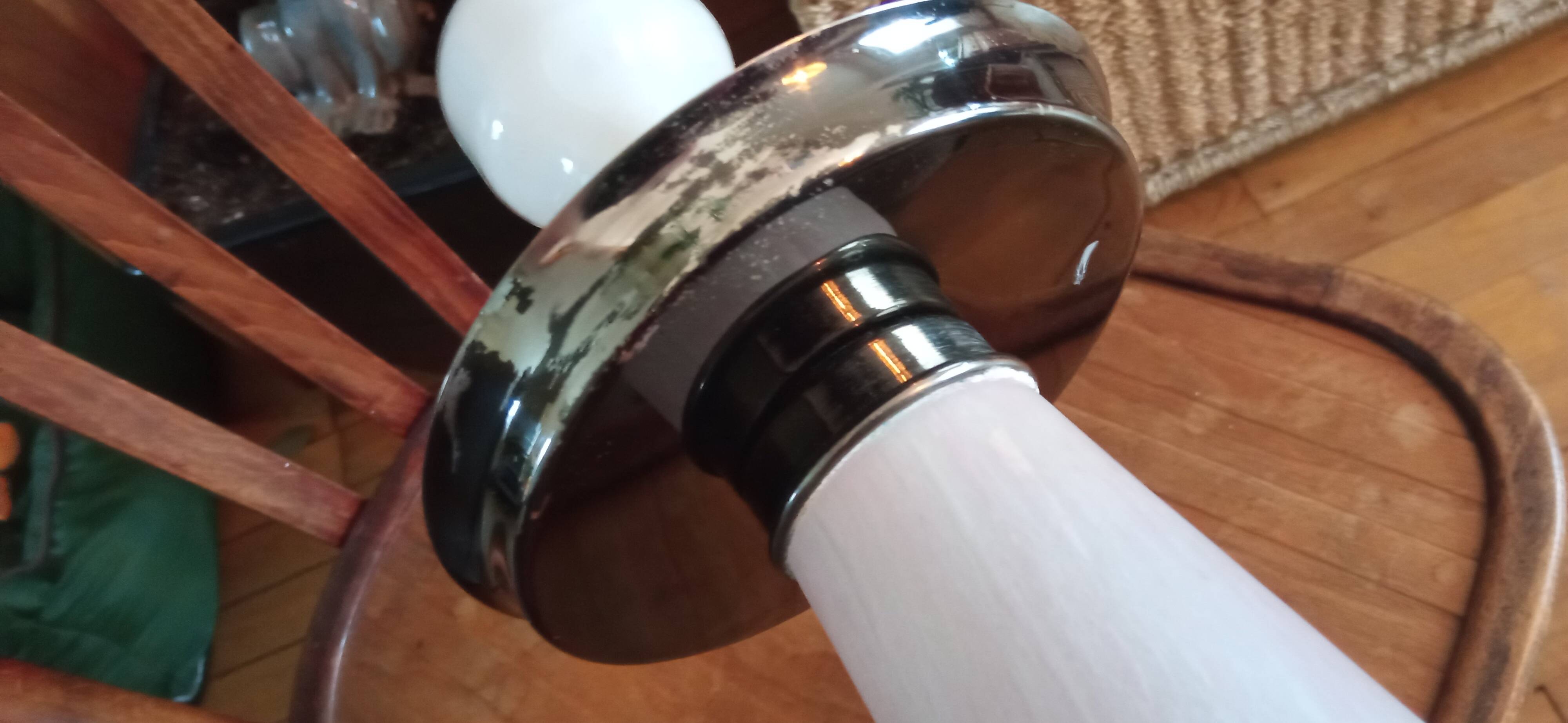 Mushroom lamp, vintage, Murano glass