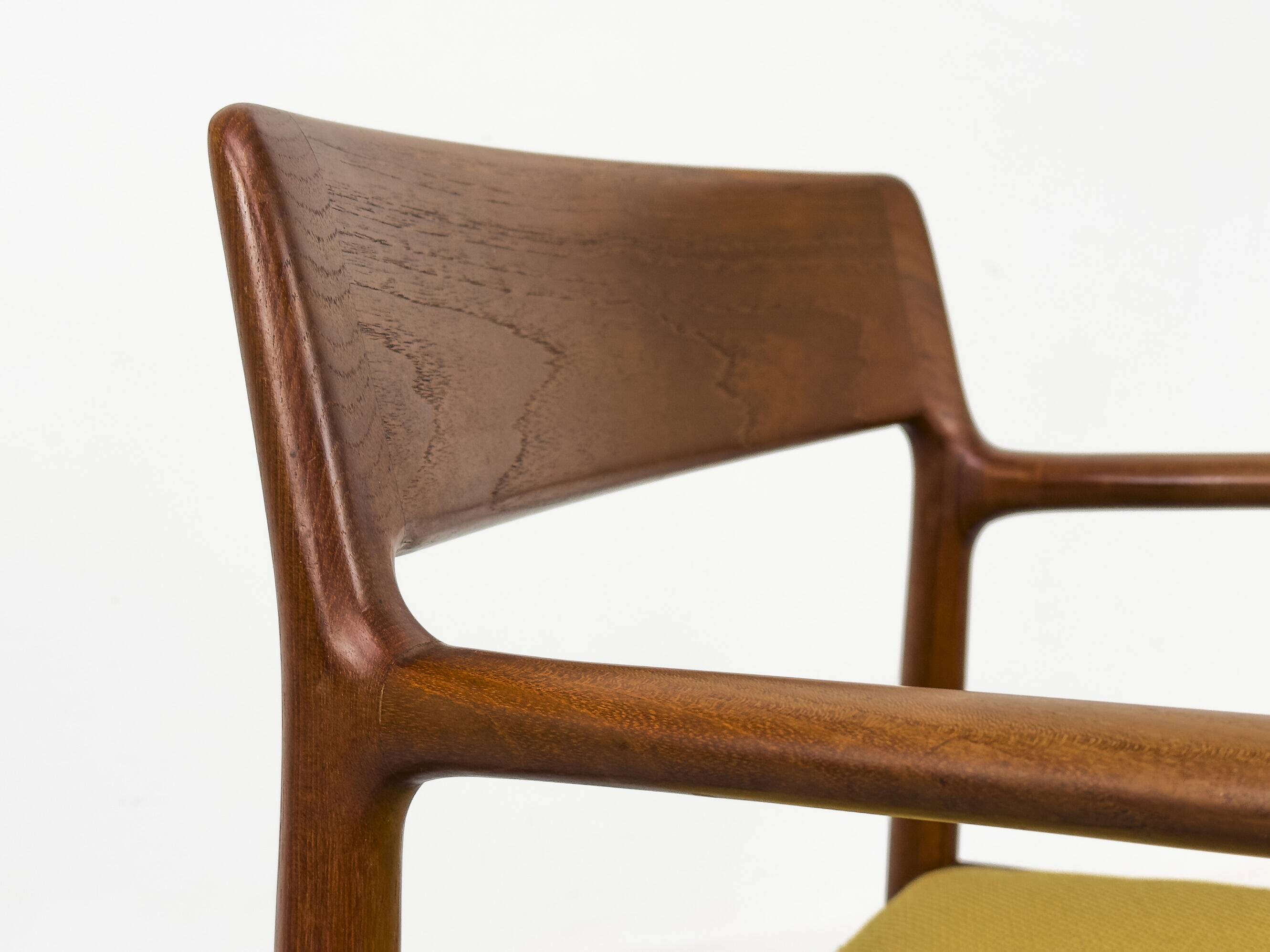 Danish Teak Arm Chair by Johannes Nørgaard, 1960s