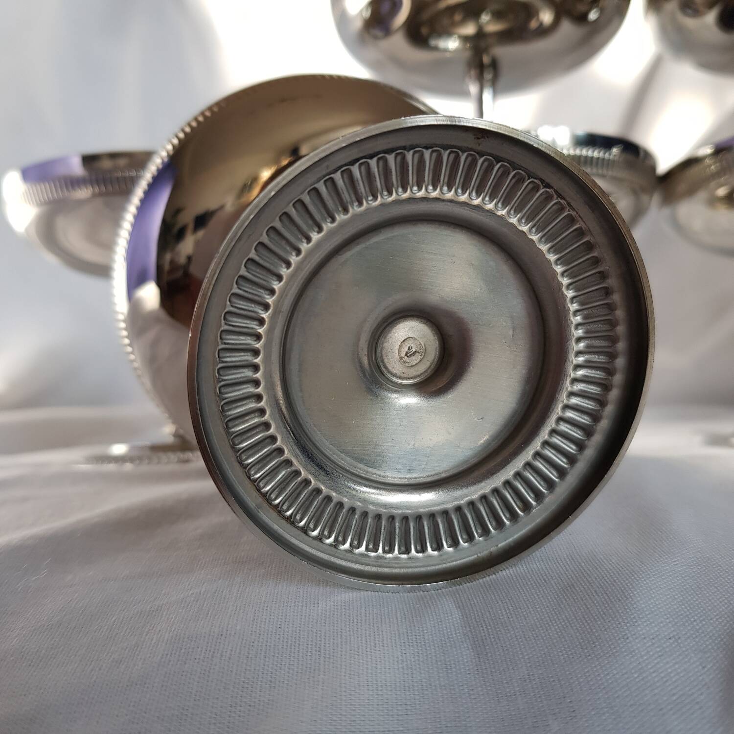 Coffret de 6 coupes à glace en inox Jean Couzon